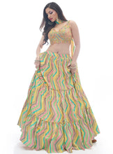 Kansi readymade collection - multi coloured Lehenga