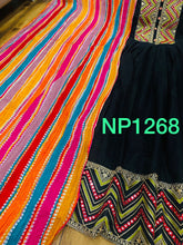 Niks collection: chanderi silk anarkali