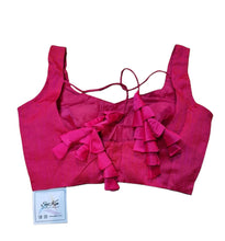 Rani pink tassel blouse