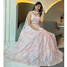 Stylish baby pink Lehenga