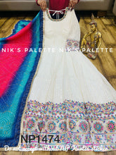 NIKS collection - multicolour embroidery anarkali