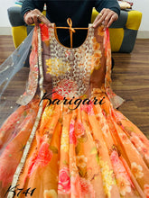 Karigari collection: floral anarkali