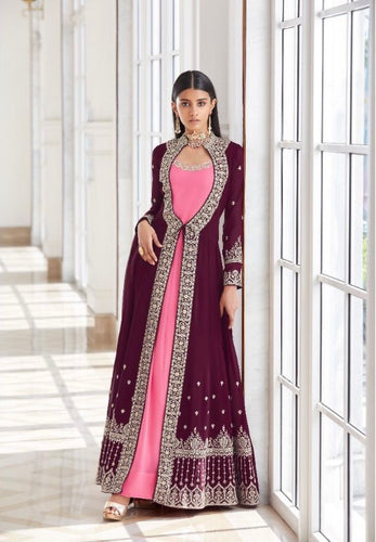 Jacket style anarkalis