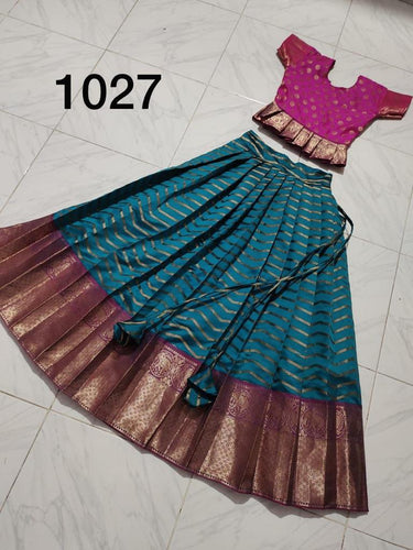 Kid’s banarasi Lehenga