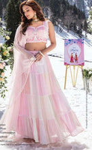 Wedding phera album - pastel pink Lehenga
