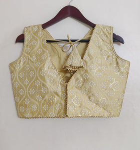Lucknowi blouse with sequins