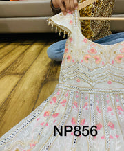 Niks collection- peplum style partywear sharara