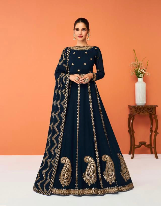 Black Jasleen gown