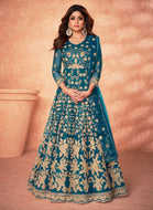 Diamond net anarkali