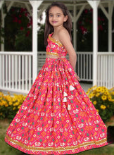 Kids (Girls) readymade Indo western digital print Lehenga