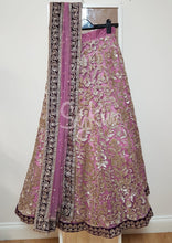 NEW! Mauve with wine lehenga