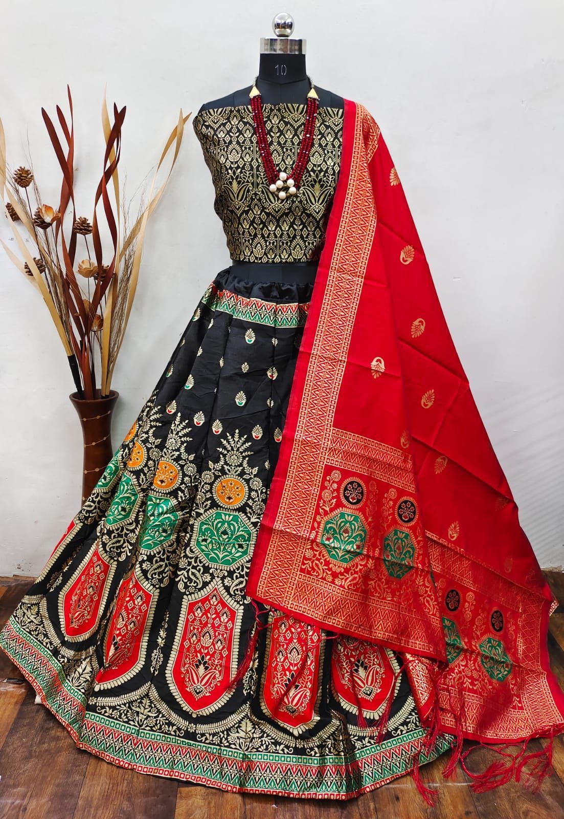 Banarasi lehengas sales