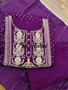 Karigari collection: wine Nayra cut anarkali