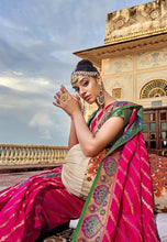 Soft patola silk weaving saree