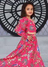 Kids (Girls) readymade Indo western one shoulder Lehenga