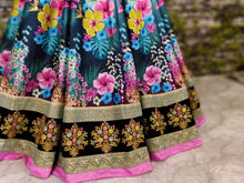 Sabyasachi inspired- Blue rose galore Lehenga