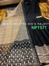 Niks collection - Sabyasachi style, black anarkali also plus size