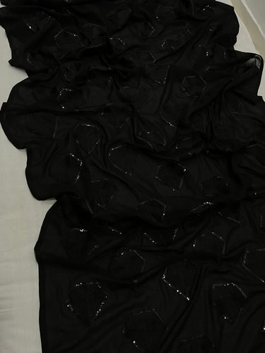 Exclusive launch: black diamond saree