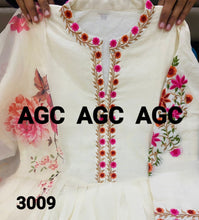 AGC Collection- cotton floral anarkali (plus size options)