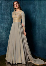 Barfi collection - Silvery grey gown