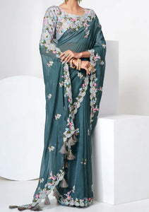 Imperial collection : partywear designer saree