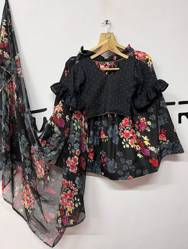 Kids Indo western Lehengas 0-15 yrs