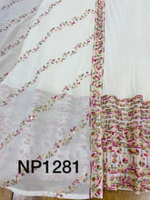 Niks collection: georgette pleated anarkali