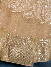 Gold sequins Lehenga