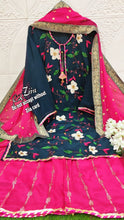 Zia collection: plus size floral sharara