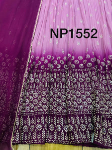 Niks collection - shaded purple Naira cut (also plus size)