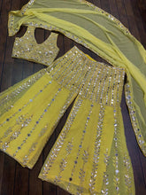 Ombré effect palazzo - perfect for Haldi events