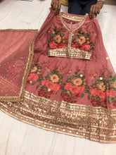 Limited edition: Floral georgette lehengas