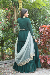 Exclusive green gown