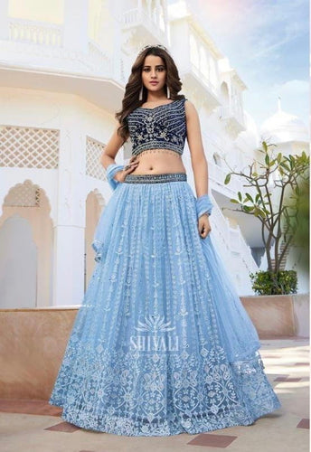 Boutique collection - Blue diamond Lehenga