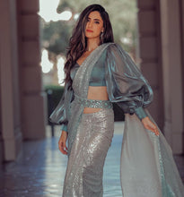 Classy partywear saree