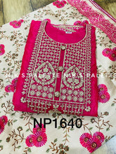 Niks collection - pink silk anarkali