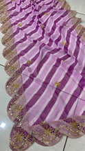 Shades of purple Lehenga