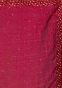 Swarovski diamond work saree with Swarovski belt