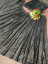 Black sequins Lehenga