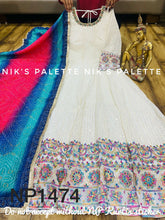NIKS collection - multicolour embroidery anarkali