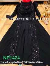 Niks collection: black partywear palazzos