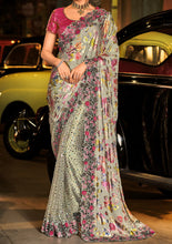 Swarovski designer saree collection: pista saree