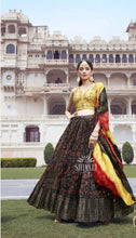 Bandhani style Lehenga - readymade