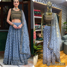 Olivia collection: Readymade georgette Lehengas