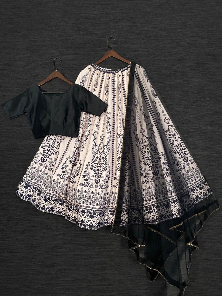 Printed lehengas