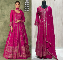 Janisha - hot pink ready to wear gown