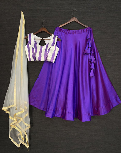 Plain skirt lehengas