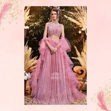 Boutique collection - Glamorous pink sequinned Lehenga