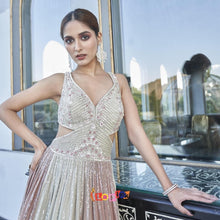 Ivory and blush registry gown readymade