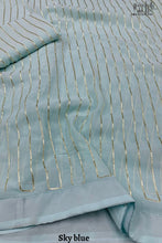 Raas saree with gotta work